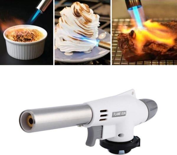 1300°C Çok Amaçlı Gaz Torch Çakmak - Mutfak, Mangal, Lehimleme Pürmüz Alev Tabancası (5060) - Image 1
