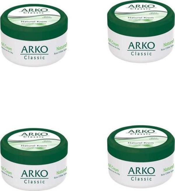 4 ADET ARKO CLASSİC NATUREL EL KREMİ 150ML (5060) - Image 1