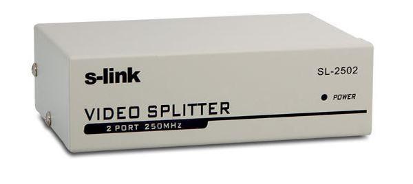 2 PORT VGA SPLITTER DAĞITICI 250MHZ - 1920X1080 SL-2502 (K246) - Image 1