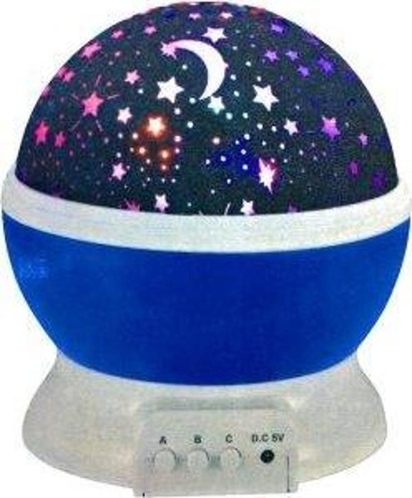 STAR MASTER PİLLİ DÖNERLİ GECE LAMBASI (K246) - Image 1