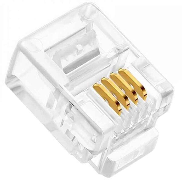 TELEFON SOKETİ RJ11 6P/4C (100LÜK PAKET) (81) - Image 1
