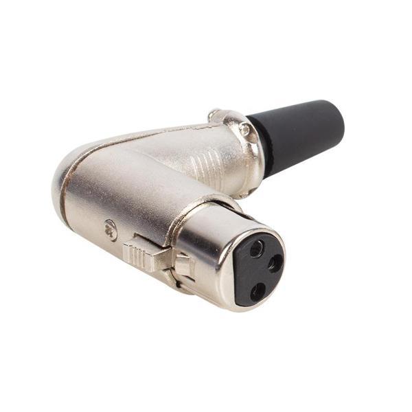 CANON FİŞ DİŞİ 90 DERECE L TİP XLR JACK FİŞ (81) - Image 1