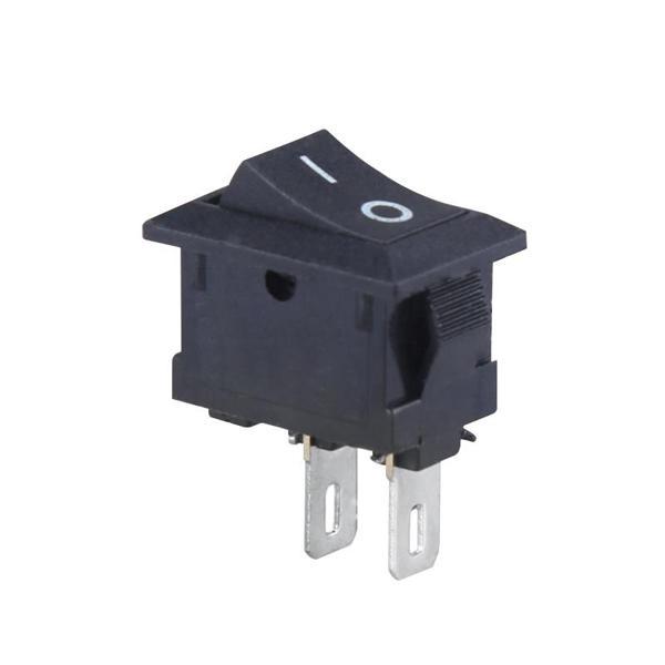 YÜKSELTİCİ ANAHTARI 2 PİN SİYAH 3A 250V (TK 91)  (IC-120) (81) - Image 1