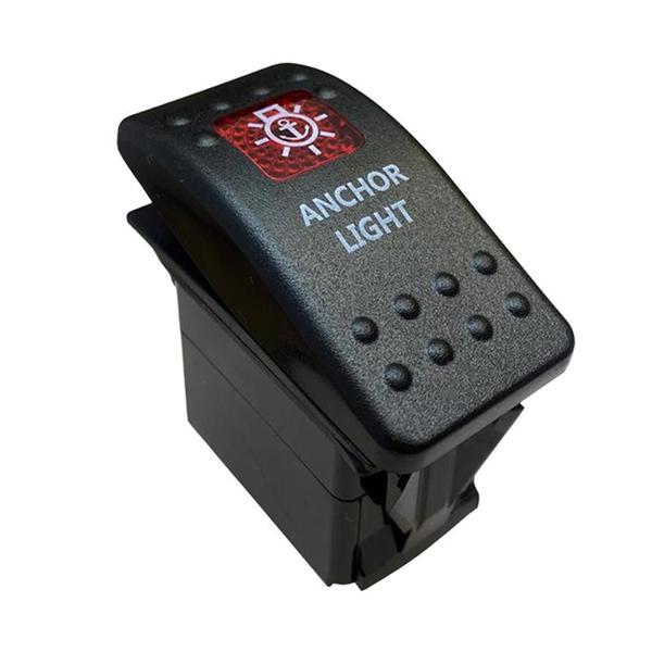 DENİZ FENERİ IŞIKLI 3P ON-OFF 12-24V MARIN SWITCH (IC-134M-S2) (K246) - Image 1