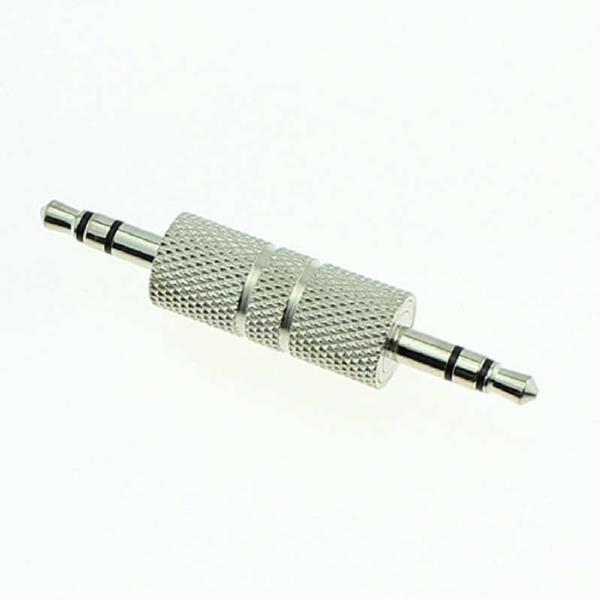 3.5 MM STEREO AUX ERKEK/ERKEK ARA METAL JACK (81) (K246) - Image 1