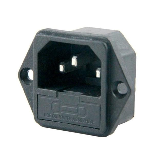 IC-213 C7 ŞASE ERKEK POWER SOKET ERKEK FUSELİ KULAKLI (AC04) (81) - Image 1