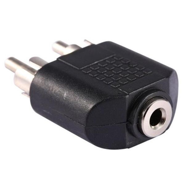 3.5 MM STEREO DİŞİ / 2 RCA ERKEK ÇEVİRİCİ JACK (K246) - Image 1