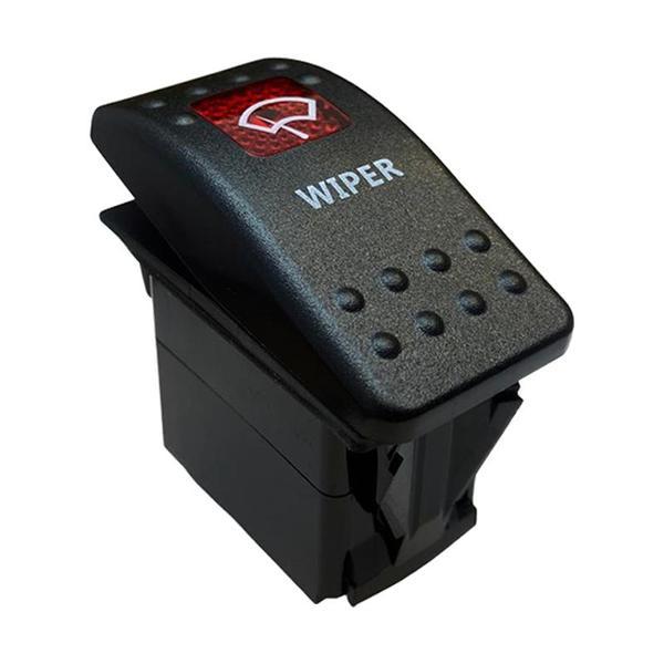 SİLECEK IŞIKLI 3P ON-OFF 12-24V MARIN SWITCH (IC-134M-S12) (K246) - Image 1