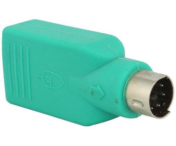 USB PS2 ÇEVİRİCİ JACK USB-DİŞİ / PS2-ERKEK (81) (K246) - Image 1