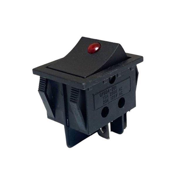 220 VOLT GENİŞ NOKTA IŞIKLI ANAHTAR ON-OFF (IC-104D) (K246) - Image 1
