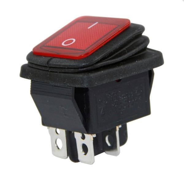 GENİŞ KÖRÜKLÜ IŞIKLI ANAHTAR ON-OFF (IC-104W) (K246) - Image 1