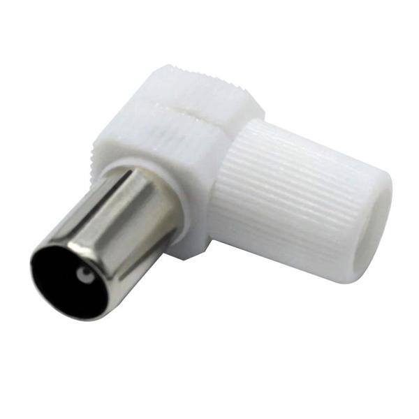 60 OHM L FİŞ ERKEK BEYAZ ANTEN FİŞİ (81) - Image 1