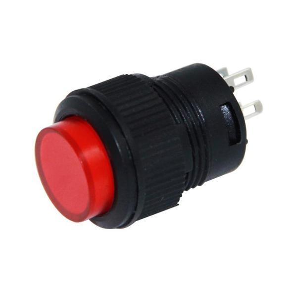 IC-180C YUVARLAK 3P IŞIKLI 16MM BASMALI KALICI BUTON (K246) - Image 1