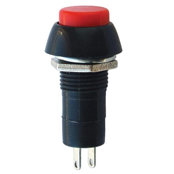 IC-186 YUVARLAK BASMALI 12MM KALICILI BUTON ANAHTAR PBS-11A-B (81) - Image 1