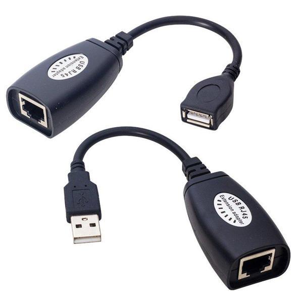 USB RJ 45 50 METRE UZATMA KABLOSU EXTENDER (81) (K246) - Image 1