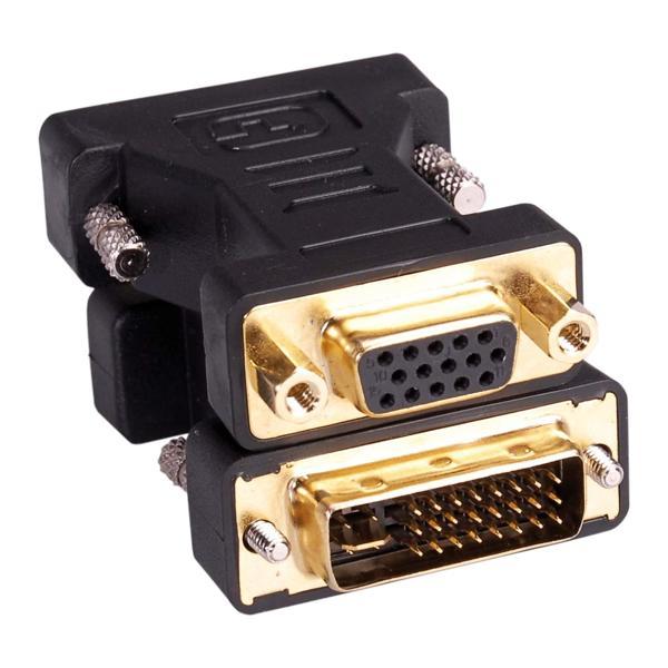 DVI DİŞİ 24+5 PİN -VGA 15 PİN ERKEK DÖNÜŞTÜRÜCÜ (81) - Image 1