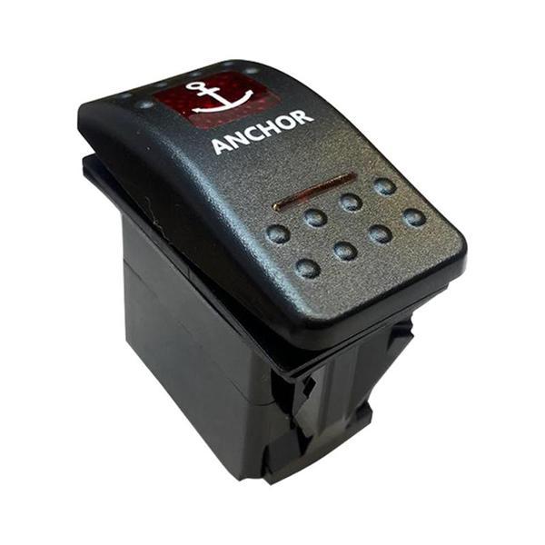 ÇAPA IRGATI IŞIKSIZ 3P ON-OFF-ON 12-24V YAYLI MARIN SWITCH (IC-134M-S11) (K246) - Image 1