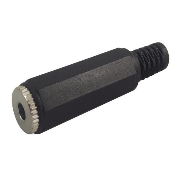 3.5 MM STEREO DİŞİ PLASTİK JACK FİŞ (81) - Image 1