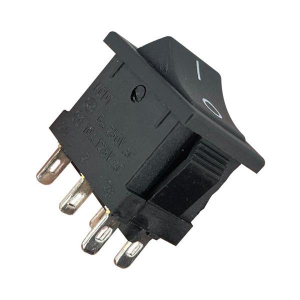 MİNİ IŞIKSIZ 6P ON/OFF YÜKSELTİCİ ANAHTAR (IC-121-6) (K246) - Image 1