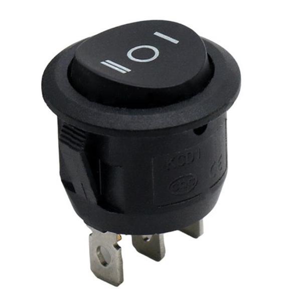 YUVARLAK IŞIKSIZ ANAHTAR ON-OFF-ON 3P (IC-134) (K246) - Image 1