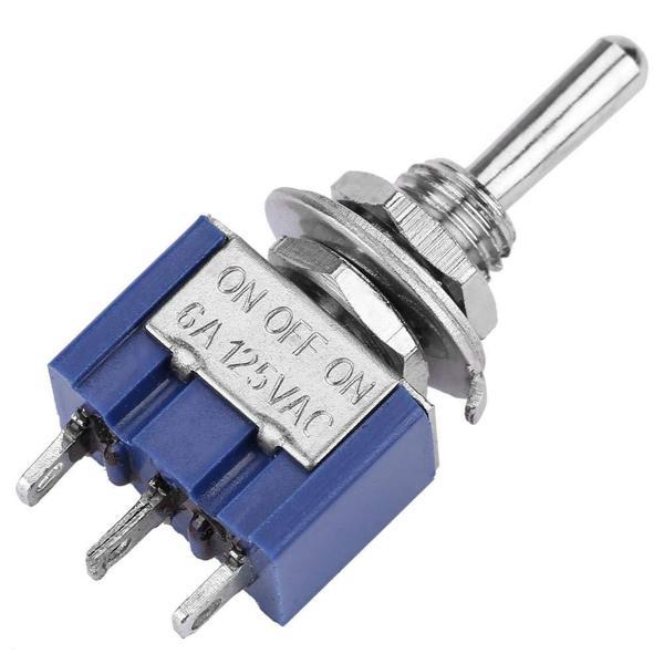 TOGGLE SWİTCH ON-OFF-ON Ø6MM MTS-103 (IC-140) (K246) - Image 1