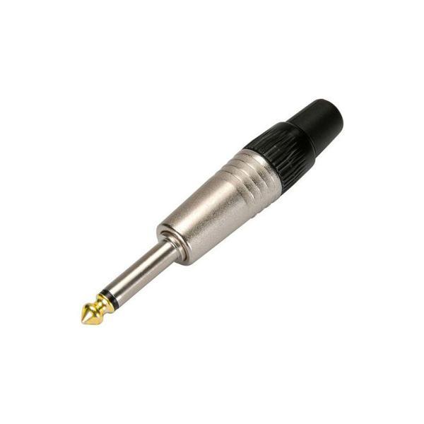 GİTAR JACK FİŞ 6.3 MM MONO METAL SİYAH*KIRMIZI (81) - Image 1