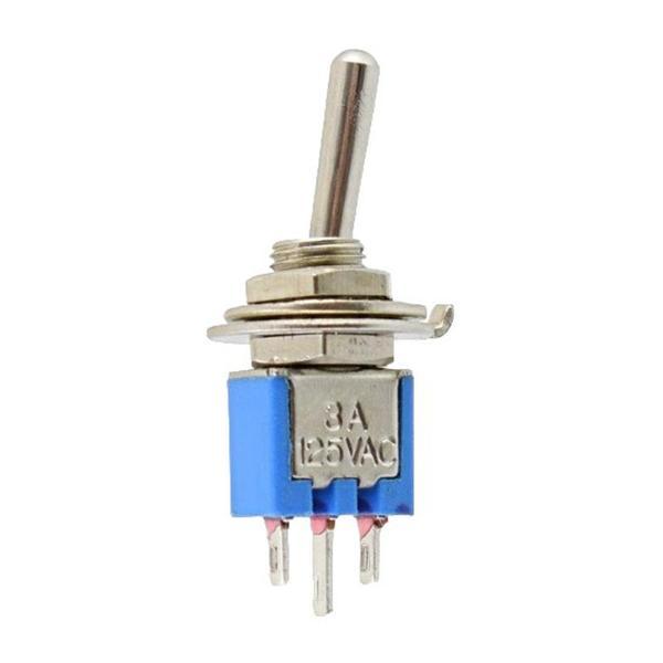 TOGGLE SWİTCH 3P ON-OFF Ø5MM SMTS-102 (IC-137) (K246) - Image 1