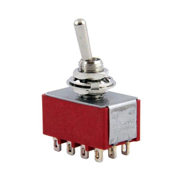 IC-148C ON-ON Ø6MM TOGGLE SWİTCH MTS-402 (K246) - Image 1