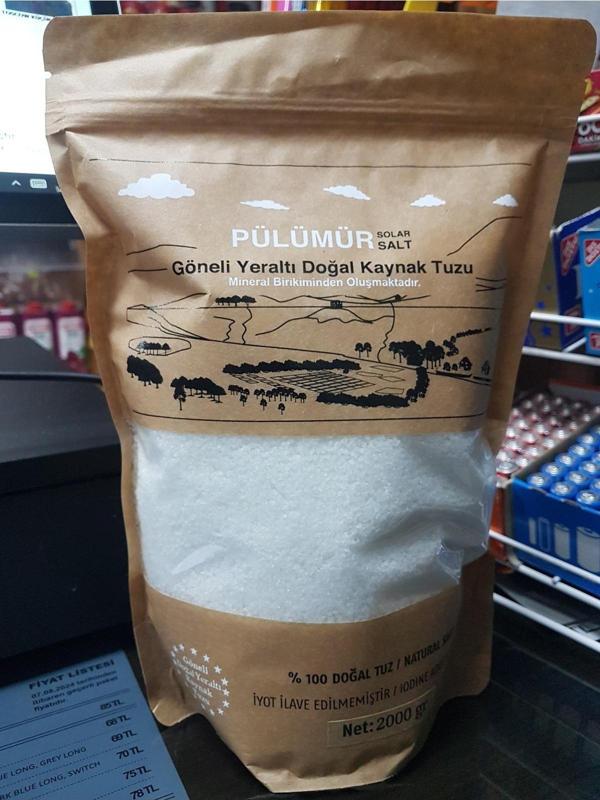 Canlar Öğütülmüş Pülümür Tuzu 2 Kg - Image 1