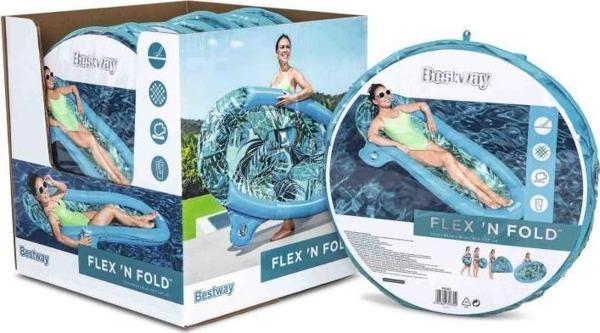 Bestway Kumaş Bardaklıklı Fileli Yatak 171x94 Cm - 43552 - Image 1