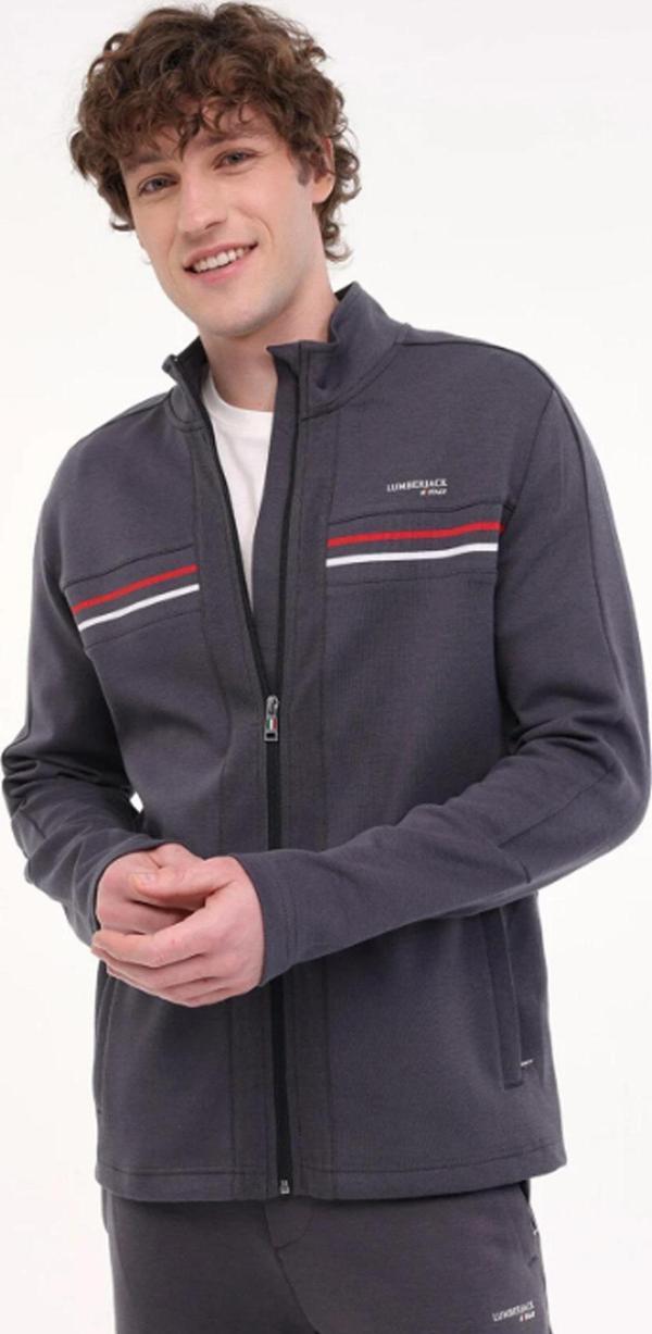 Lumberjack 5M ML ROBERT Erkek  Antrasit Sweatshirt - Image 1