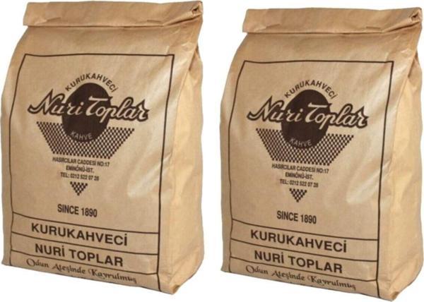 Nuri Toplar 2X250 Gr Günlük Taze Çekim Türk Kahvesi 500 Gr - Image 1