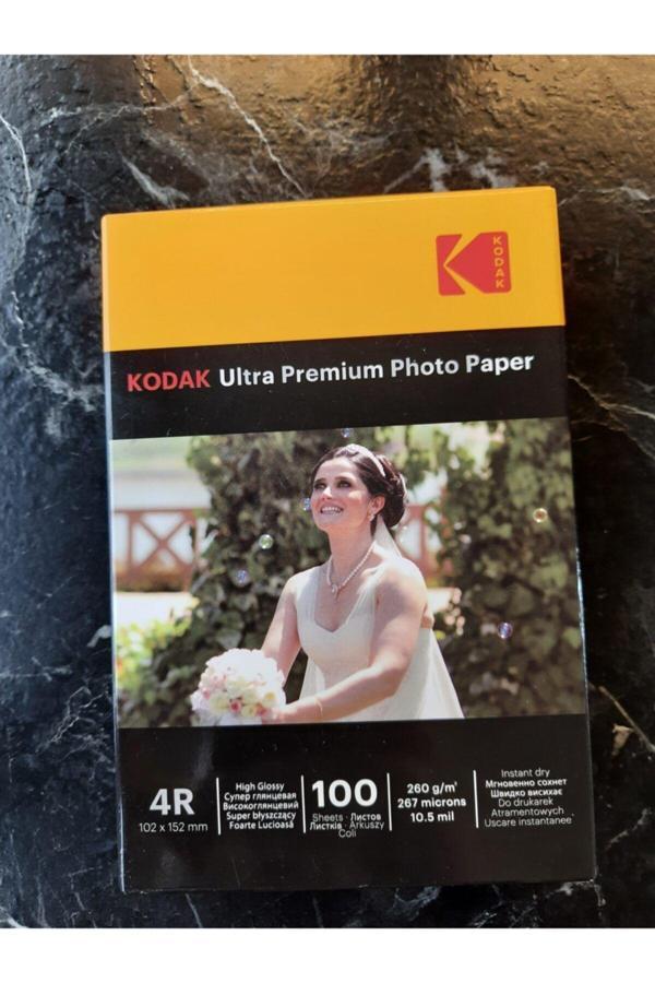 Kodak 260 Gr 10×15Cm Ultra Premium Parlak Inkjet Fotoğraf Kağıdı - Image 1
