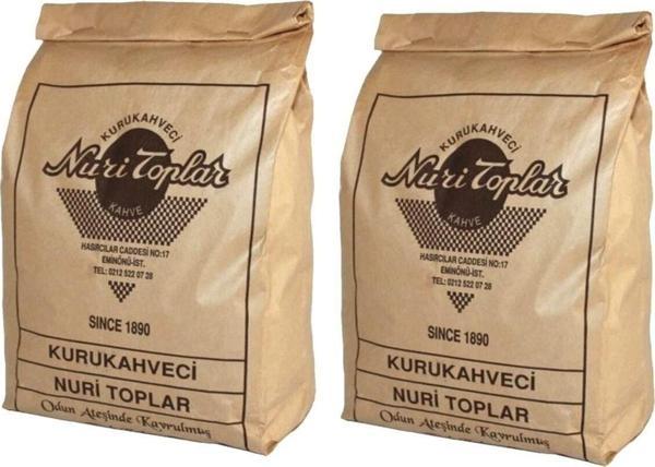 Nuri Toplar Türk Kahvesi Taze Günlük Çekim 2X250 Gram - Image 1