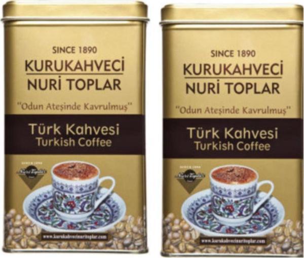 Nuri Toplar Kurukahveci Türk Kahvesi 300 Gr 2 Adet - Image 1