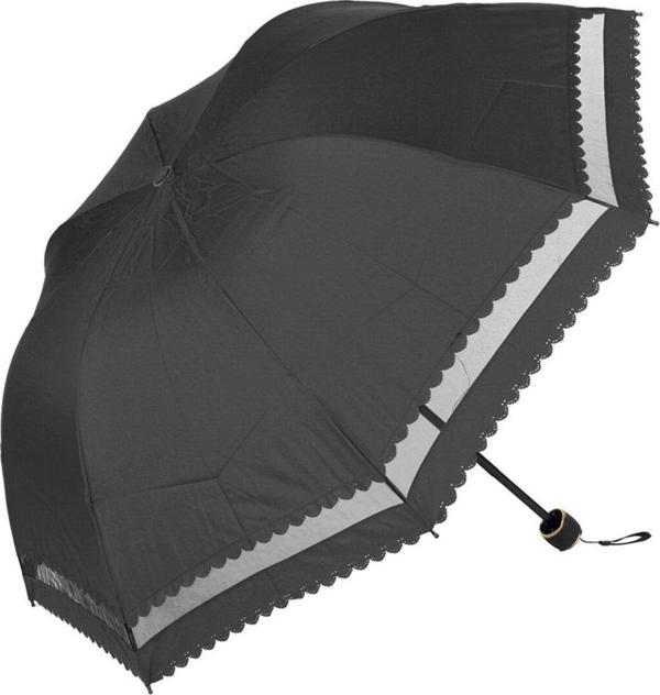 Marlux Siyah Dantelli Kadın Şemsiye M21Mar107R001 - Image 1