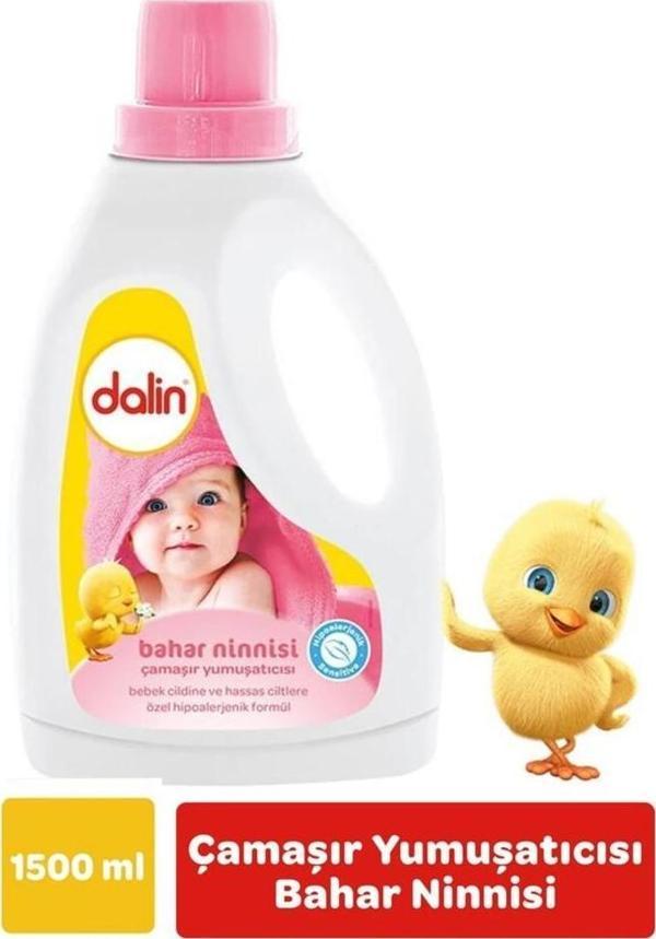 Dalin Sıvı Çamaşır Yumuşatıcısı Bahar Ninnisi 1500 ml X 2 Adet - Image 1