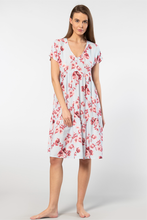 Türen Dokuma Kloş Elbise - Image 1