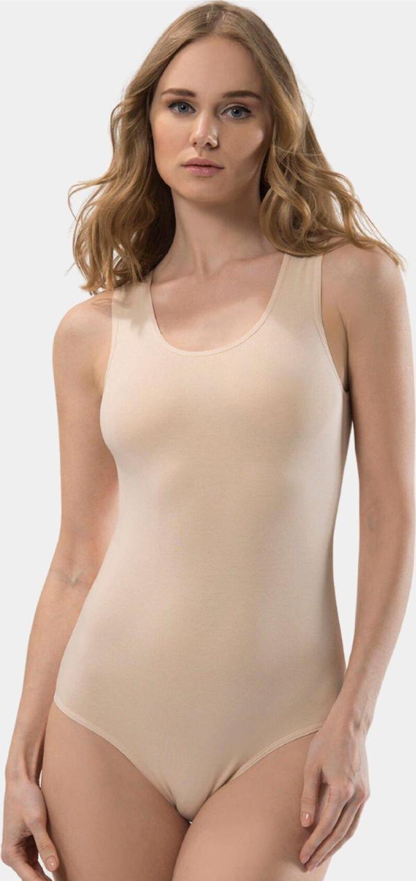 Türen Kadın Askılı Pamuklu Agraflı Body 286/Ten - Image 1