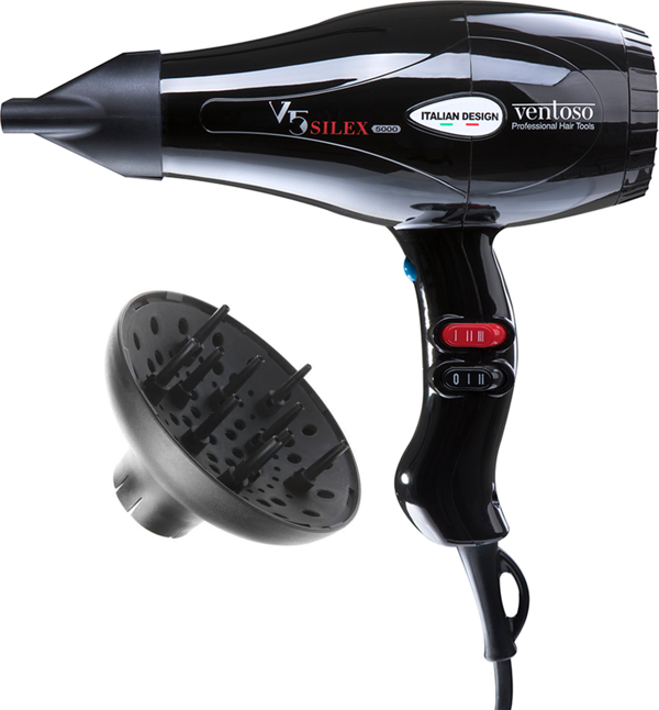 Ventoso V5 Silex5000 Profesyonel Fön Makinesi Siyah Vigolu - Image 1
