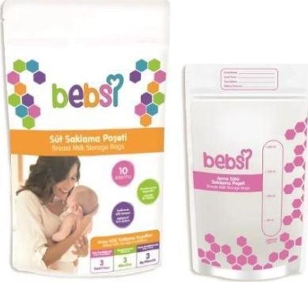 Bebsi 10'lu Süt Saklama Poşeti - Image 1