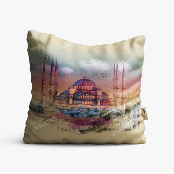 Kırlent Kılıfı 42x42cm Dekoratif Kırlent Yastık Kılıfı Yeni Sezon Tasarım Modeli İst 10 - Image 1