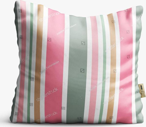 Kırlent Kılıfı 42x42cm Dekoratif Kırlent Yastık Kılıfı Yeni Sezon Desenli Modeli Pat 04 - Image 1