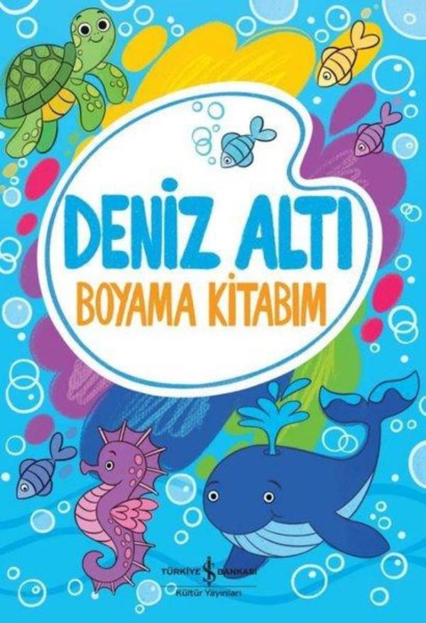 Deniz Altı Boyama Kitabım - İş Bankası Kültür Yayınları - Image 1