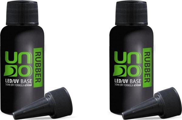 Fontenay Profesyonel Uno Rubber Base Coat 50ml 2'Li Set - Image 1