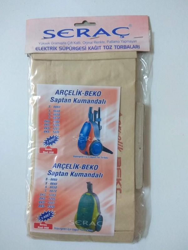 Bez Süpürge Torbası Arçelik-Beko ASN-SPR-008 - Image 1