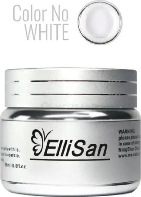 Fontenay Ellisan Protez Tırnak Jeli - Builder Gel 56 Gram - No: White - Image 1