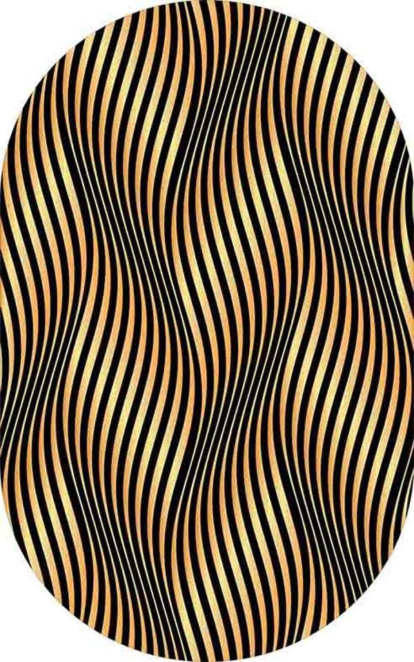 Oval Yolluk Paspas Saçaklı Püsküllü Süngerli Hol Banyo Paspası 50x80cm Yeni Sezon 0277 - Image 1