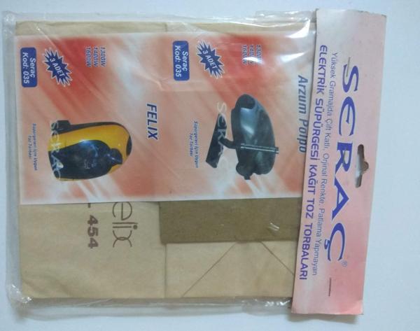 Bez Süpürge Torbası Arzum Polpo-Felix ASN-SPR-035 - Image 1