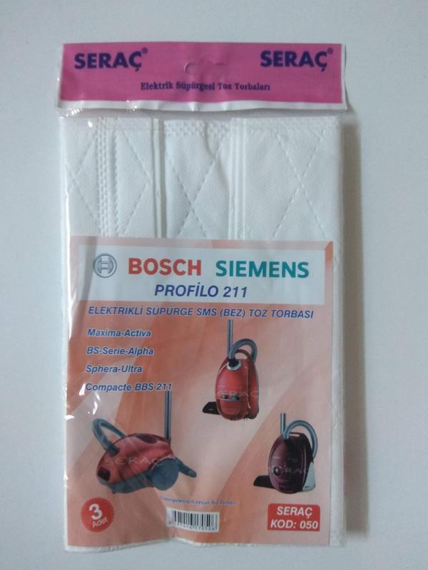 Bez Süpürge Torbası Bosch - Siemens ASN-SPR-050 - Image 1